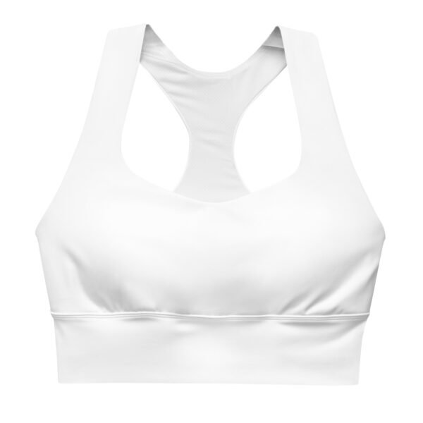 All-Over Print Recycled Longline Sports Bra