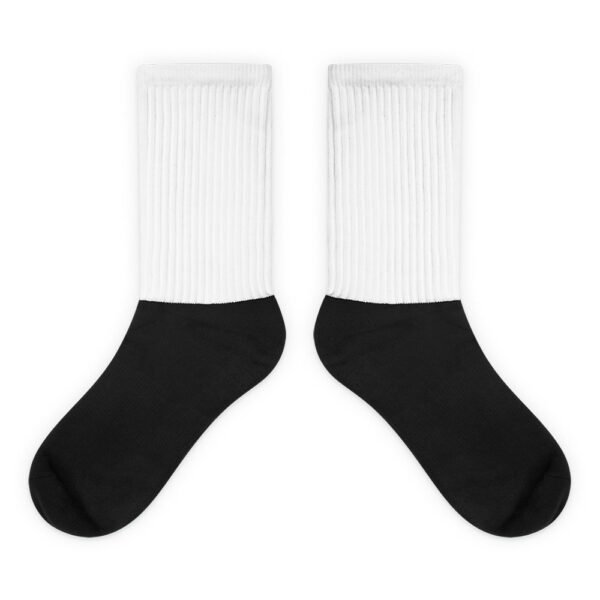 Black Foot Sublimated Socks