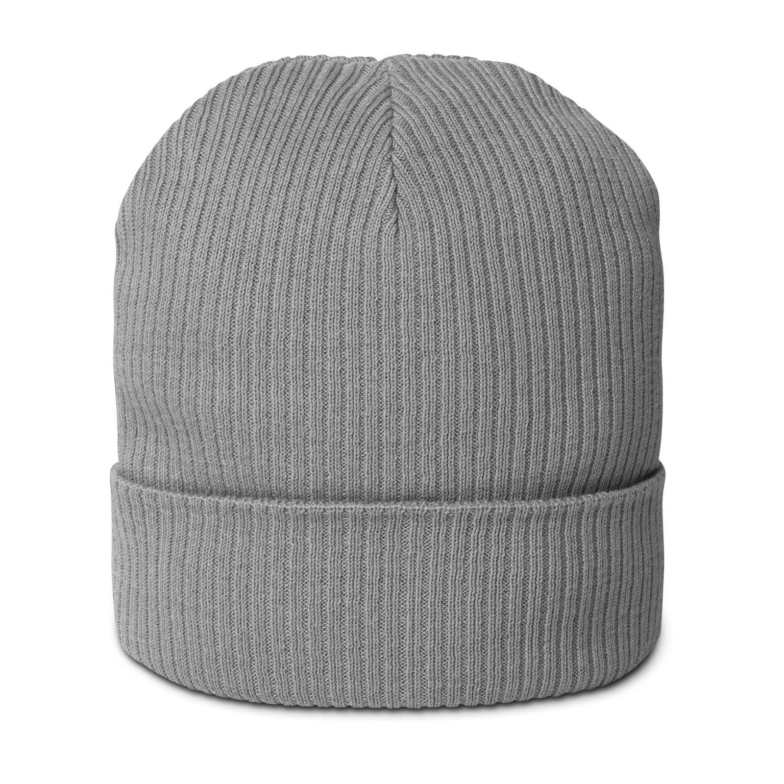Organic ribbed beanie