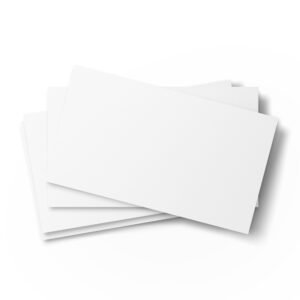 Set of business cards